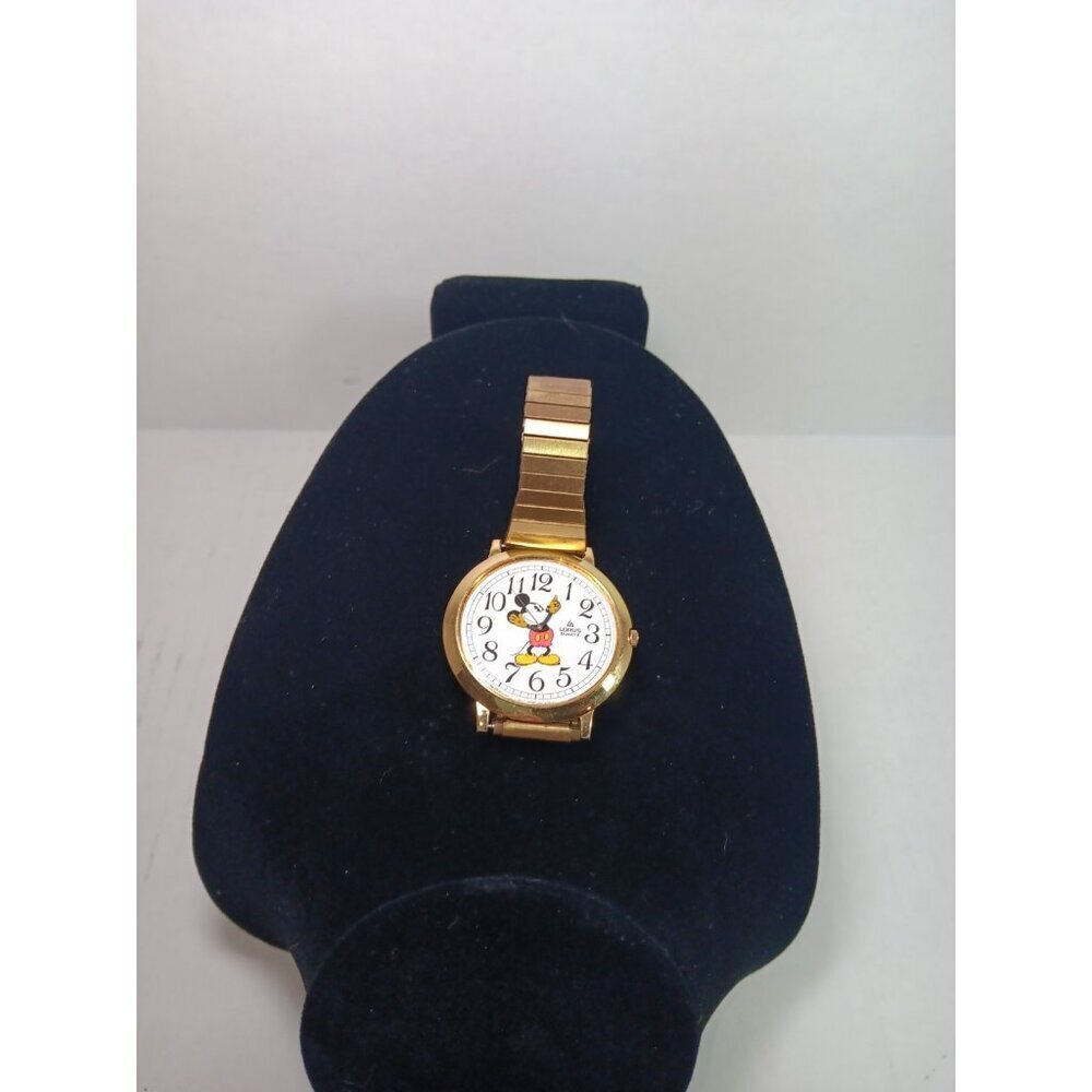 Vintage RARE Lorus Disney Mickey Mouse Watch Untested READ